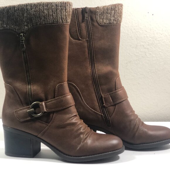 BARETRAPS BLACK AND BROWN HIGH HEELS,-#017 - Picture 11 of 13